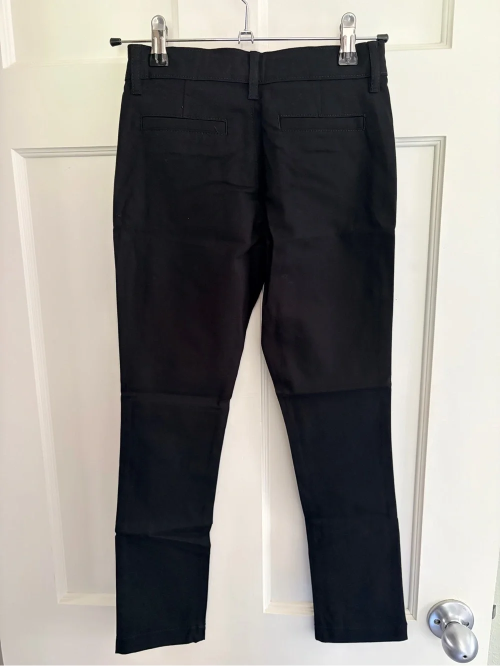Old Navy Girls Black Slim Uniform Pants